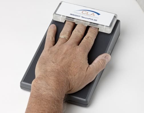 Heart Rate Variability nervous system assessment technology - HRV scanning for Topeka chiropractic care