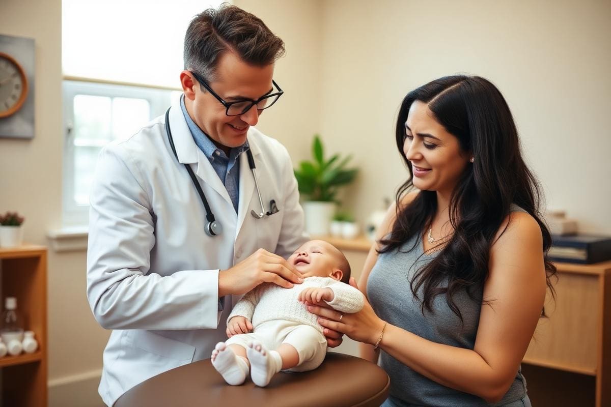 Featured image for Colic and Reflux in Infants: How Chiropractic Care in Topeka Can Help - Thrive Chiropractic blog about Colic and reflux in infants and how chiropractic care in Topeka KS can help—gent